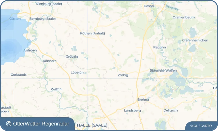 Wetter-Widget-Vorschau mit Vorhersagedaten für Priesdorf