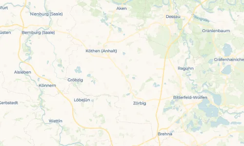 Regenradar-Vorschau: aktuelle Niederschläge in Prosigk und Umgebung