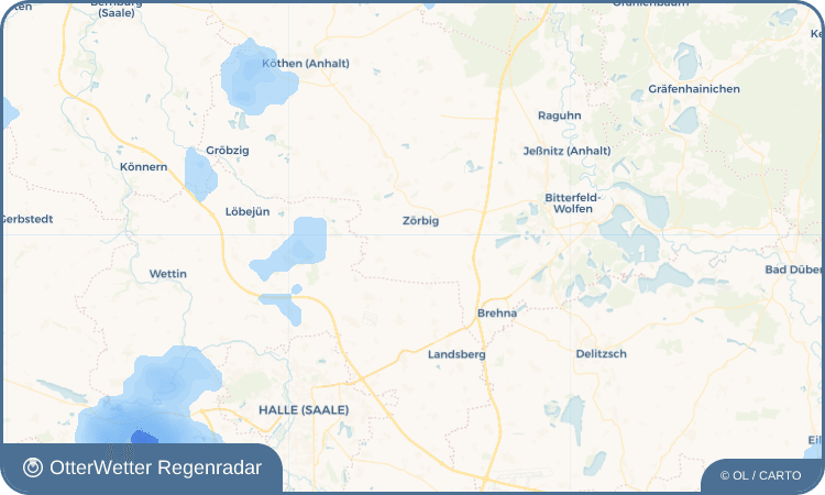 OtterWetter Regenradar-Widget Prussendorf