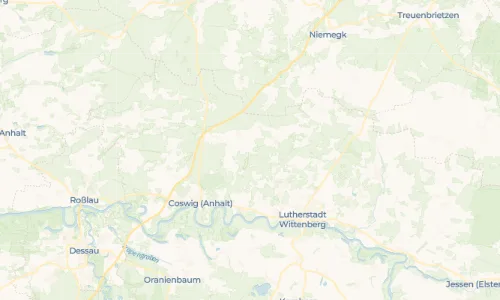 Regenradar Vorschaubild - Aktuelle Niederschläge in Pülzig und Umgebung
