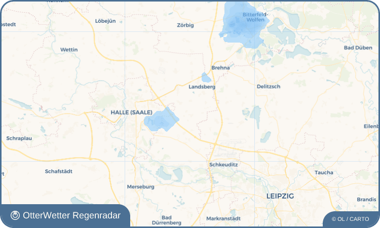 Wetter-Widget-Vorschau mit Vorhersagedaten für Queis