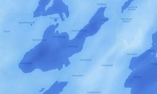 Regenradar Vorschaubild - Aktuelle Niederschläge in Quenstedt und Umgebung