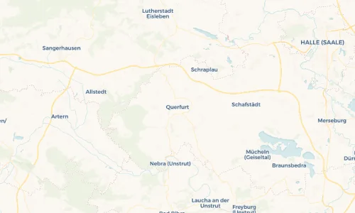 Regenradar Vorschaubild - Aktuelle Niederschläge in Querfurt und Umgebung