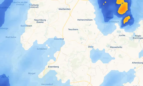 Regenradar Vorschaubild - Aktuelle Niederschläge in Quesnitz und Umgebung