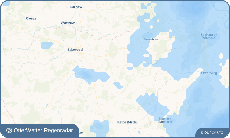 OtterWetter Regenradar-Widget Rademin