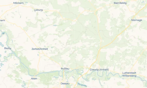 Regenradar Vorschaubild - Aktuelle Niederschläge in Ragösen und Umgebung