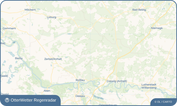 OtterWetter Regenradar-Widget Ragösen