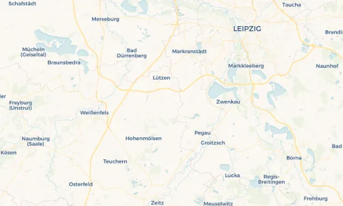 Regenradar-Vorschau: aktuelle Niederschläge in Rahna und Umgebung