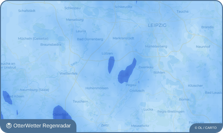 Widget-Vorschau für Rahna Wetter-Widget-Vorschau mit Vorhersagedaten für Rahna