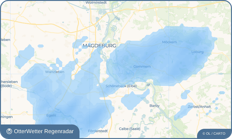 OtterWetter Regenradar-Widget Randau