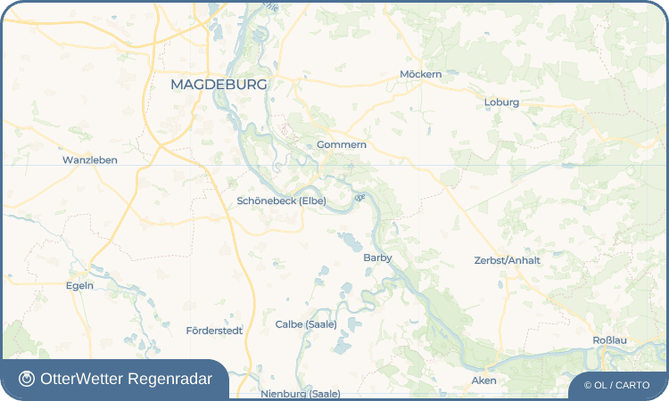 OtterWetter Regenradar-Widget Ranies