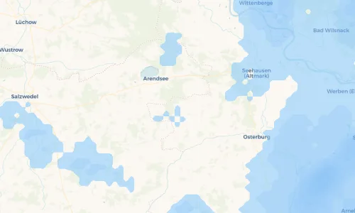 Regenradar Vorschaubild - Aktuelle Niederschläge in Rathsleben und Umgebung
