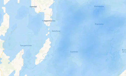 Regenradar Vorschaubild - Aktuelle Niederschläge in Redekin und Umgebung