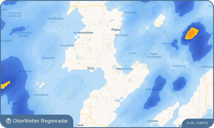 OtterWetter Regenradar-Widget Rehmsdorf