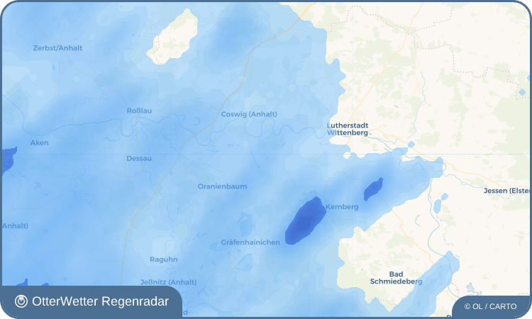 OtterWetter Regenradar-Widget Rehsen