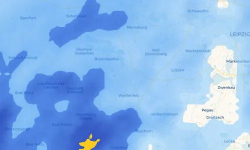 Regenradar Vorschaubild - Aktuelle Niederschläge in Reichardtswerben und Umgebung