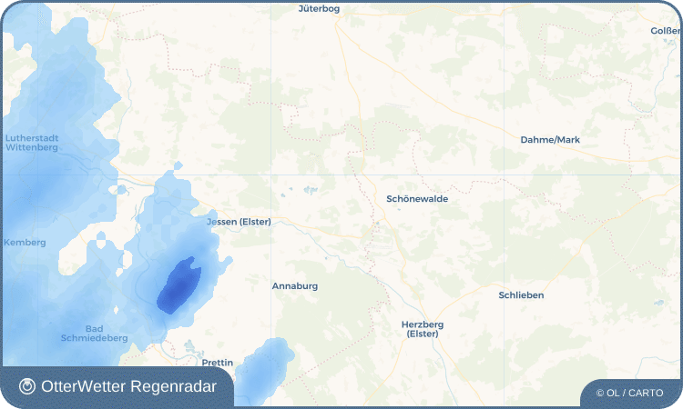 Wetter-Widget-Vorschau mit Vorhersagedaten für Reicho