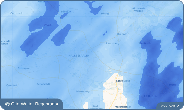 OtterWetter Regenradar-Widget Reideburg