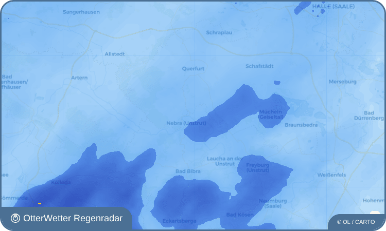 Widget-Vorschau für Reinsdorf Wetter-Widget-Vorschau mit Vorhersagedaten für Reinsdorf