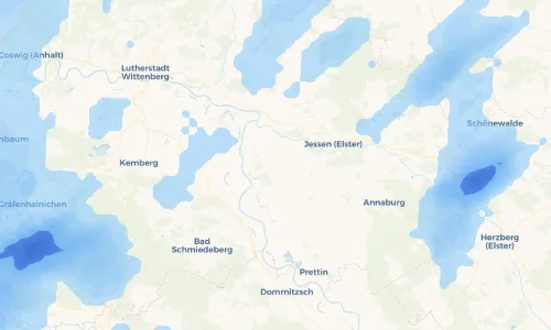 Regenradar Vorschaubild - Aktuelle Niederschläge in Rettig und Umgebung