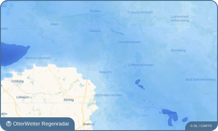 Wetter-Widget-Vorschau mit Vorhersagedaten für Retzau