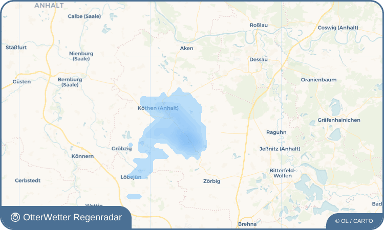 Widget-Vorschau für Reupzig Wetter-Widget-Vorschau mit Vorhersagedaten für Reupzig
