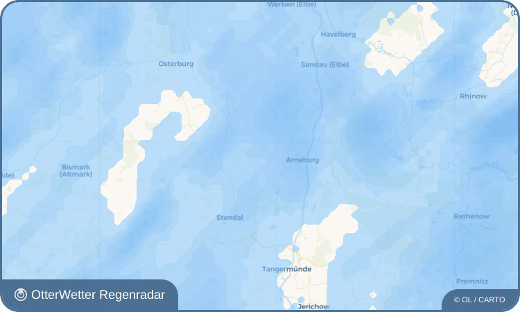 OtterWetter Regenradar-Widget Rindtorf