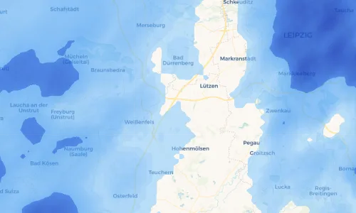 Regenradar Vorschaubild - Aktuelle Niederschläge in Rippach und Umgebung