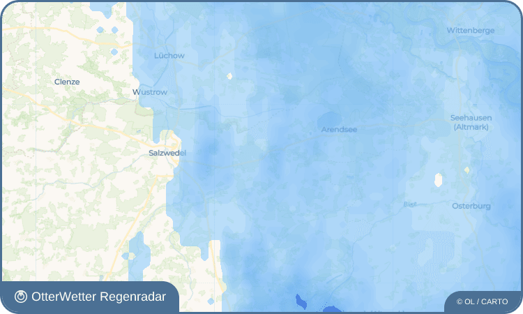 OtterWetter Regenradar-Widget Ritzleben