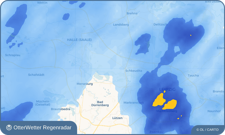OtterWetter Regenradar-Widget Röglitz