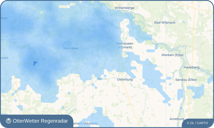 Wetter-Widget-Vorschau mit Vorhersagedaten für Röthenberg