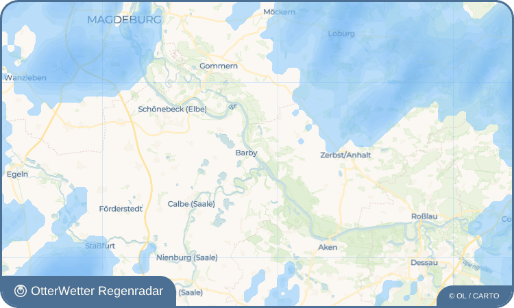 Wetter-Widget-Vorschau mit Vorhersagedaten für Ronney
