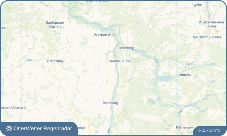 Wetter-Widget-Vorschau mit Vorhersagedaten für Rosenhof