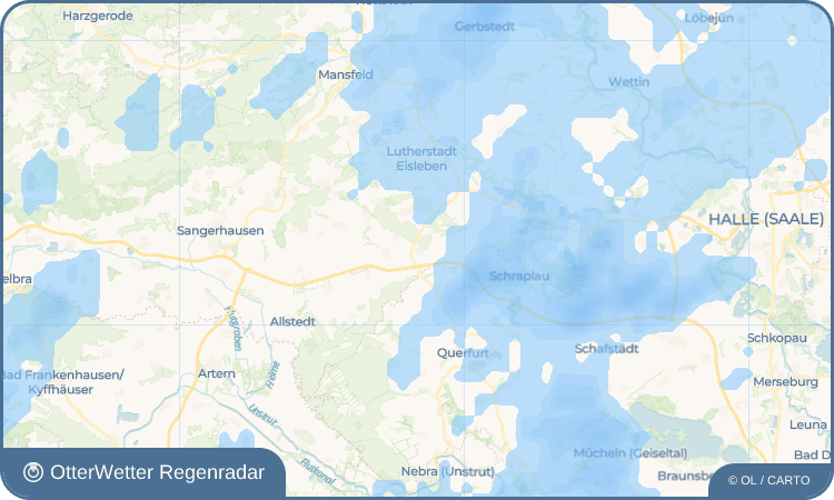 OtterWetter Regenradar-Widget Rothenschirmbach
