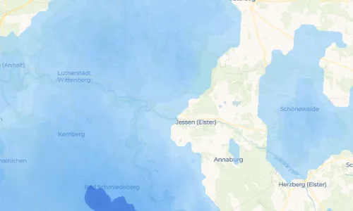 Regenradar Vorschaubild - Aktuelle Niederschläge in Ruhlsdorf und Umgebung