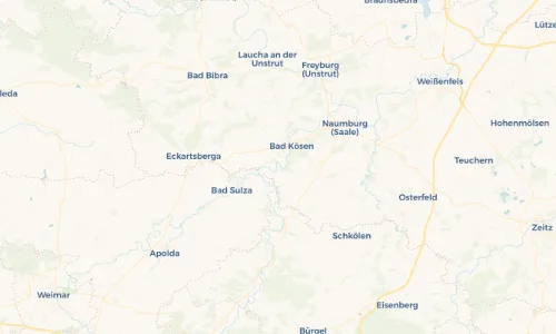 Regenradar-Vorschau: aktuelle Niederschläge in Saaleck und Umgebung