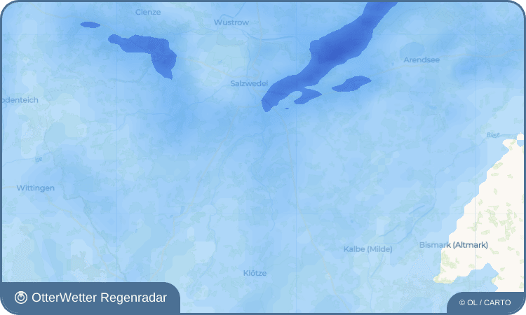 Widget-Vorschau für Saalfeld Wetter-Widget-Vorschau mit Vorhersagedaten für Saalfeld