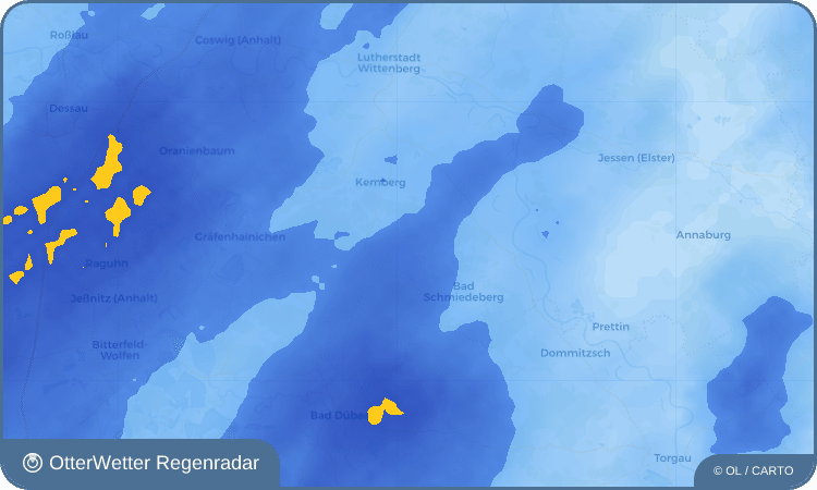 OtterWetter Regenradar-Widget Sackwitz