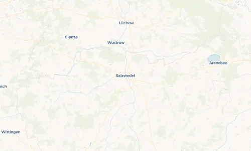 Regenradar Vorschaubild - Aktuelle Niederschläge in Salzwedel und Umgebung