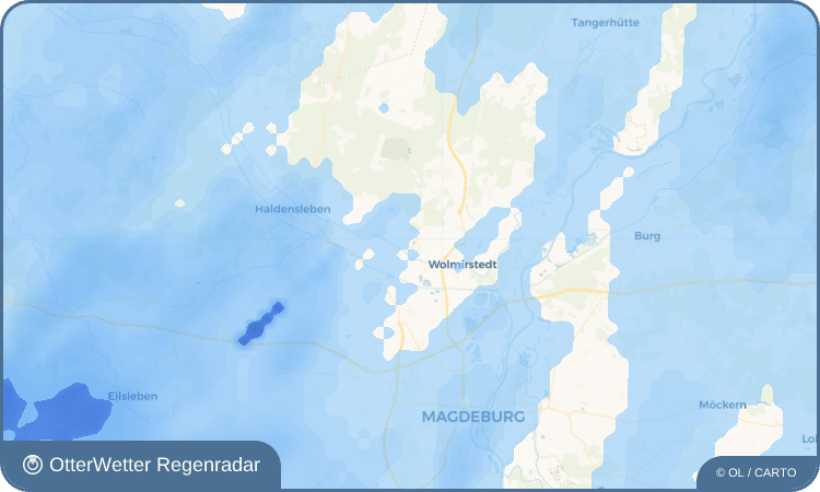 OtterWetter Regenradar-Widget Samswegen