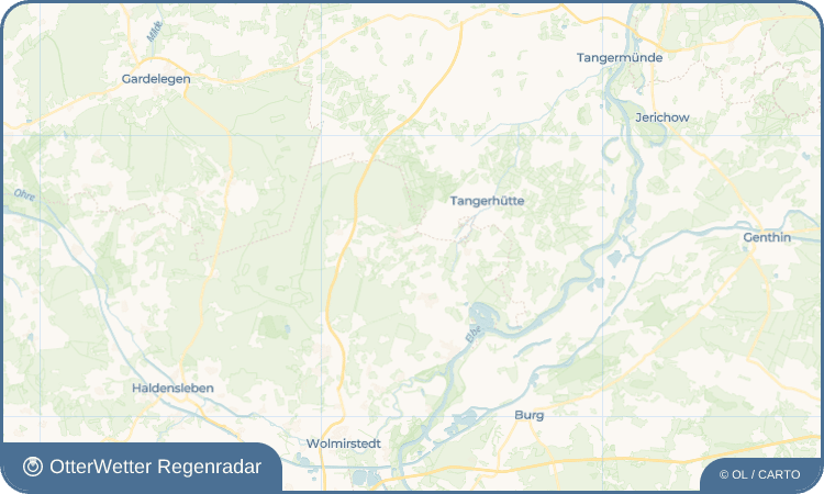 OtterWetter Regenradar-Widget Sandbeiendorf