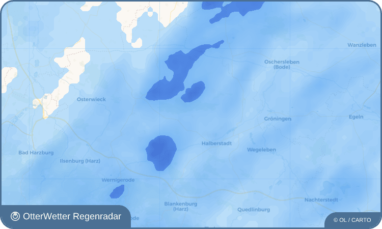 OtterWetter Regenradar-Widget Sargstedt