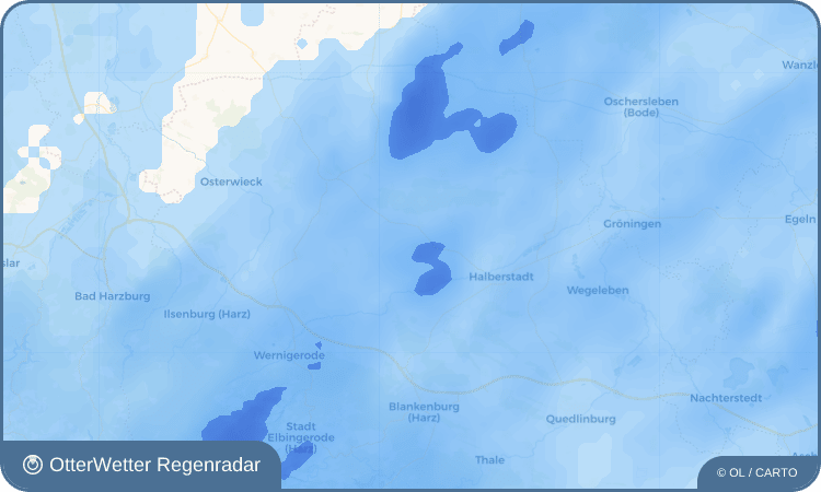 OtterWetter Regenradar-Widget Schachdorf Ströbeck