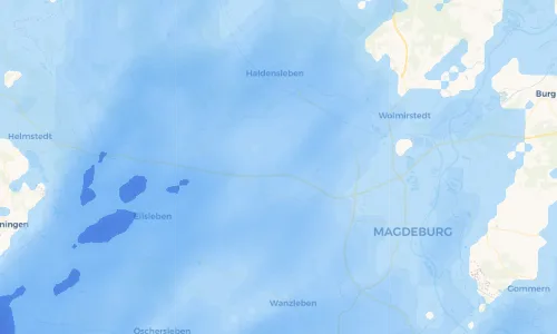 Regenradar Vorschaubild - Aktuelle Niederschläge in Schackensleben und Umgebung