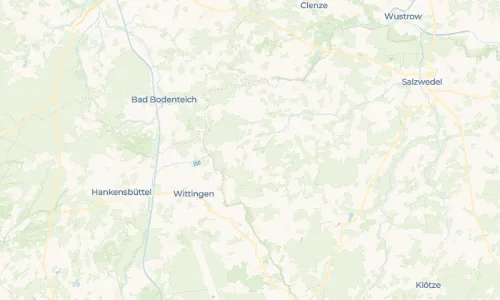 Regenradar-Vorschau: aktuelle Niederschläge in Schadeberg und Umgebung