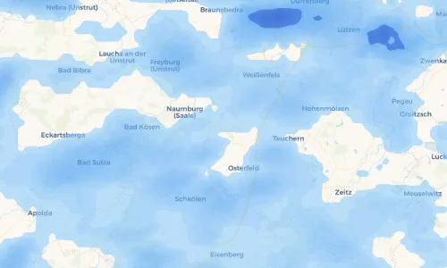 Regenradar Vorschaubild - Aktuelle Niederschläge in Scheiplitz und Umgebung