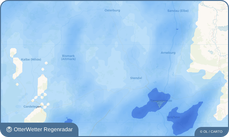 OtterWetter Regenradar-Widget Schernikau