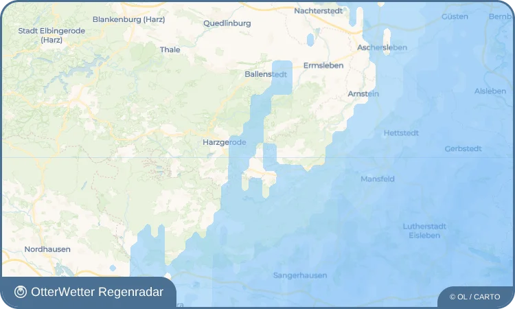 Widget-Vorschau für Schielo Wetter-Widget-Vorschau mit Vorhersagedaten für Schielo