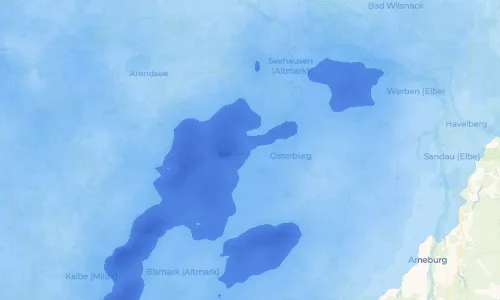 Regenradar-Vorschau: aktuelle Niederschläge in Schliecksdorf und Umgebung