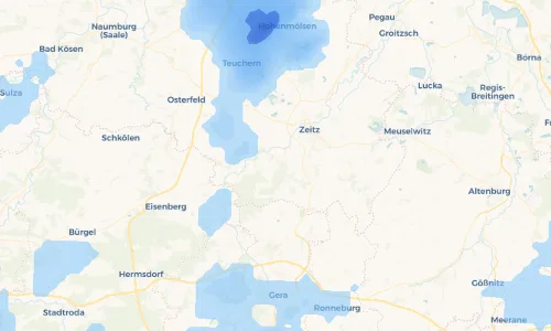 Regenradar Vorschaubild - Aktuelle Niederschläge in Schlottweh und Umgebung